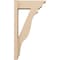 Ekena Millwork 5 1/2-in W x 14-in D x 26-in H Funston Trad Rough Cedar Woodgrain TimberThane Outlooker, Primed Tan OUTUR055X14X26FST04RCPR - alternate 3